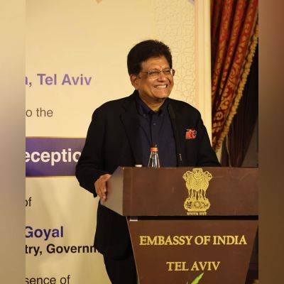 Indians in Israel and Jewish community in India play vital role in growth of people-to-people ties: Piyush Goyal