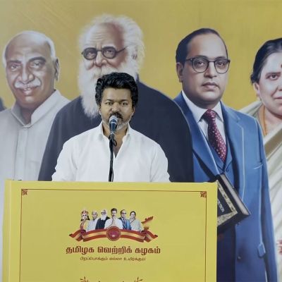 TN: TVK cadres stopped at border ahead of public meeting; heavy security deployment