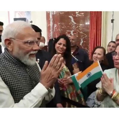 PM Narendra Modi welcomed with vibrant Indian cultural performances in Israel
