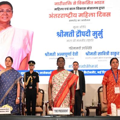 President Droupadi Murmu graces International Women’s Day celebrations in New Delhi