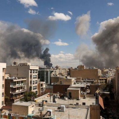 World News | US-Israeli Strike Hits Industrial Area Near Tehran; Abandoned Warehouse Among Targets Struck | LatestLY