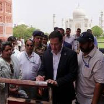 ‘True treasure of the world’: Marco Rubio hails Taj Mahal during visit with wife Jeanette