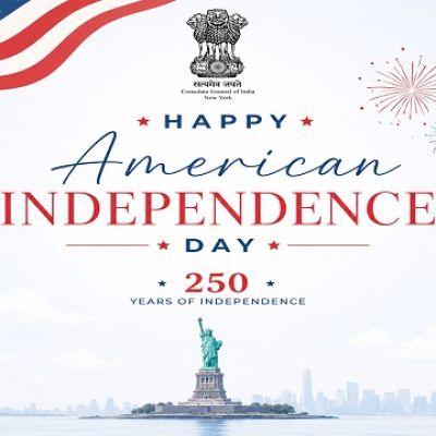 Indian Consulate in New York on America’s 250th anniversary