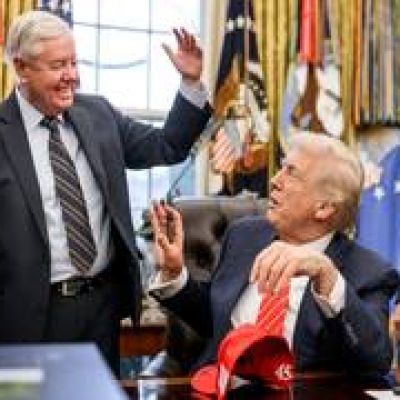 “He was a member of the family”: Trump honors legacy of Lindsey Graham