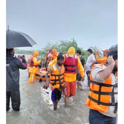 India News | CM Bhupendra Patel Deploys Senior Ministers to South Gujarat After over 1000 Evacuated Due to Heavy Rain