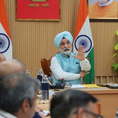 India News | Delhi LG Chairs Review Meeting with CM, Emphasizes Strict Enforcement Against Unsafe Buildings