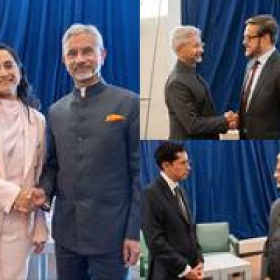 EAM Jaishankar Holds Meetings with Foreign Ministers from Canada, Mexico, and Venezuela
