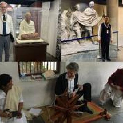 “Legacy of non-violence”: Envoys from Singapore, Germany, Denmark honor Mahatma Gandhi on birth anniversary