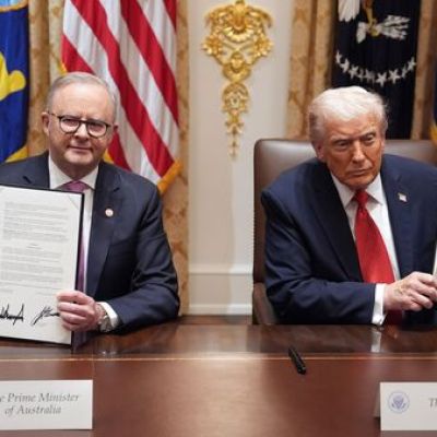 Watch | ‘Ay ay ay’: Hilarious Trump moments during Albanese meet — envoy showdown, cameraperson scolding & more | Mint