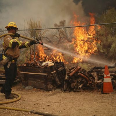 California’s largest wildfire now at 54,000 acres, destroys homes