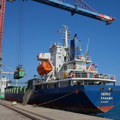 Ship with hundreds of tons of food aid for Gaza nears Ashdod port