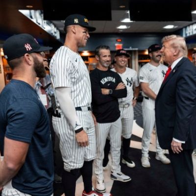 President Trump visits Yankees clubhouse, attends game on 9/11 anniversary