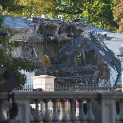 The White House starts demolishing part of the East Wing to build Trump’s ballroom
