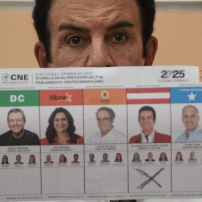 Trump’s Impact Is Debated in Honduras, Where Conservatives Lead the Presidential Vote Tallies