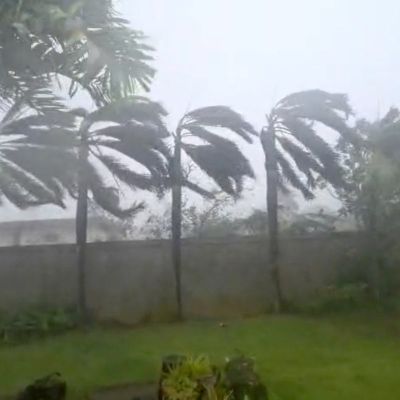 Super typhoon slows to a crawl as it bears down on remote US islands