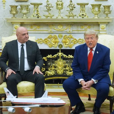 Trump pledges to help Lebanon in meeting with Aoun