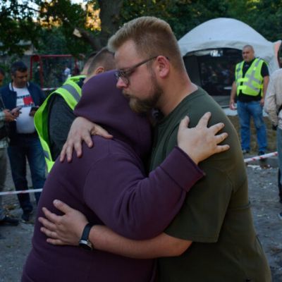 A Russian missile and drone barrage kills at least 16 in Ukraine’s Kyiv region