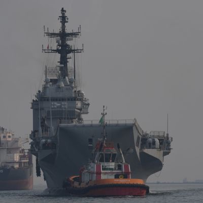 Indonesia welcomes its first aircraft carrier