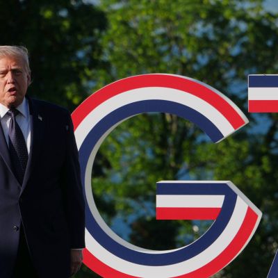The Latest: G7 to focus on Ukraine and Iran on first full day of meetings