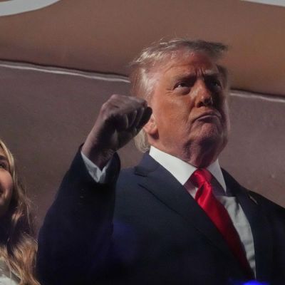 Trump calls NBA ‘great’ but ‘a little left-wing’ after attending Finals game at MSG