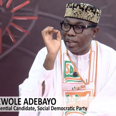 Adewole Adebayo: SDP Will Eliminate Poverty And Deal With Insecurity In Four Years
