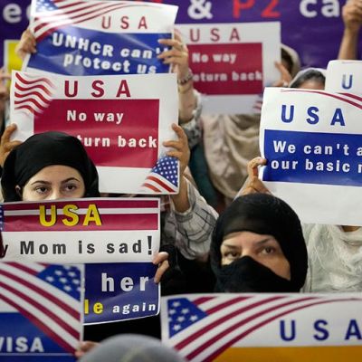 Will President Trump protect the Christian Afghan refugees who fled here to escape martyrdom?