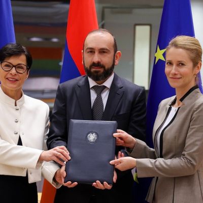 Azerbaijan says it is ‘concerned’ about Armenia-EU strategic agreement