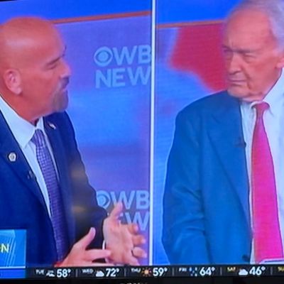 'I'm the one debating you, not Donald Trump': Markey, Deaton clash in fiery Senate debate