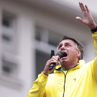 Brazil’s Bolsonaro leads rally in support of amnesty law as he faces trial for alleged coup plot