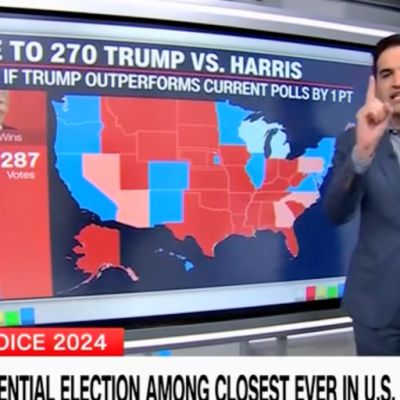 CNN data guru declares Trump will win White House if he outperforms current polling by one point
