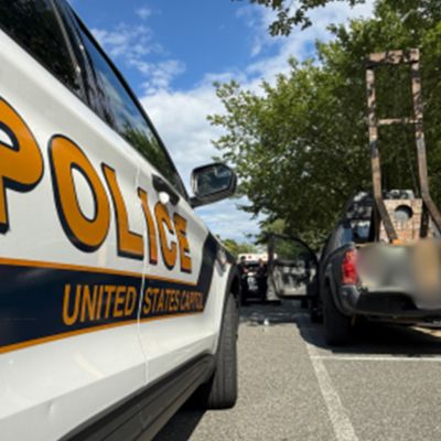 Capitol police arrest man who drove from California to D.C. with guillotine in truck