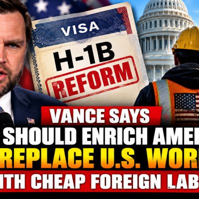 Vance Says H-1B Program Should ‘Enrich’ America, Not Replace U.S. Workers With Lower-Wage Foreign Labor – [your]NEWS