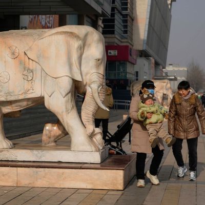 China’s population falls again as births drop 17% a decade after the 1-child policy ended