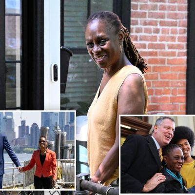 Chirlane McCray  clearly wanted out and enjoyed rubbing de Blasio’s…