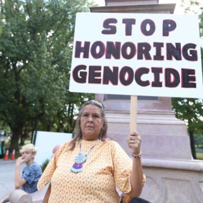 Christopher Columbus statue erected on White House grounds – UPI.com