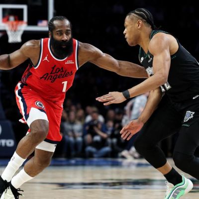 NBA roundup: James Harden’s record goes in vain as Timberwolves sail past Clippers