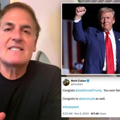 Mark Cuban says Trump won presidential election ‘fair and square’ –…