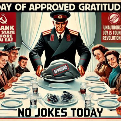 Thanksgiving 2025: All Gratitude Belongs to the State