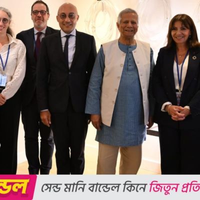 CA Yunus urges carbon-neutral future for Olympics