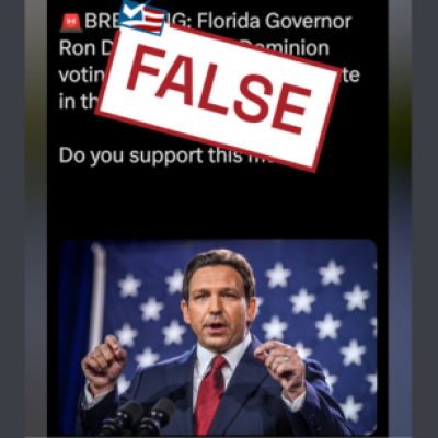 Dominion Voting Systems Will Operate in Florida, Contrary to Online Claims - FactCheck.org