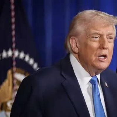 Trump says US is waiving certain oil-related sanctions to ensure supply