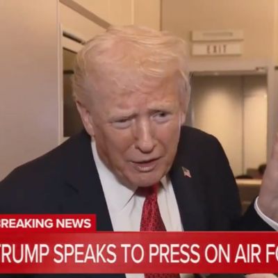 Trump Scolds ‘Young Lady’ Reporter for Asking Him Why Struggling Farmers Should Support Argentina Bailout