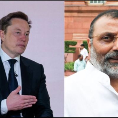 BJP MP Nishikant Dubey hits back at Musk over Starlink security concerns