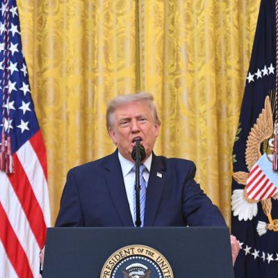 A Trump speech attacking ‘our election infrastructure’ sets alarm bells ringing