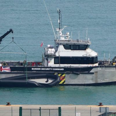 ‘Mega dinghy’ carrying record 165 migrants at once crossed Channel to UK