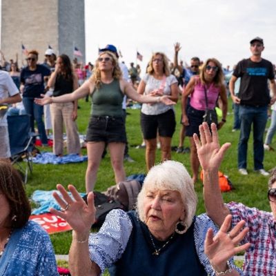 Trump-backed faith event features conservative Christians as critics decry blurring of church-state lines