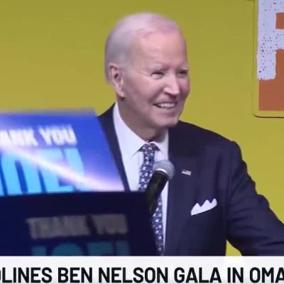 Biden talks to Dems in Omaha about cancer, hunger, elections