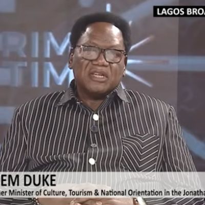Edem Duke: Jonathan’s Political Comeback Risks Reducing Him To ‘Another One Bites the Dust’