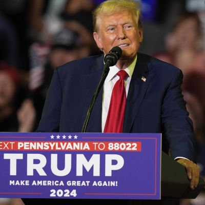Trump camp threatens legal action against left-wing group over dissipative ad