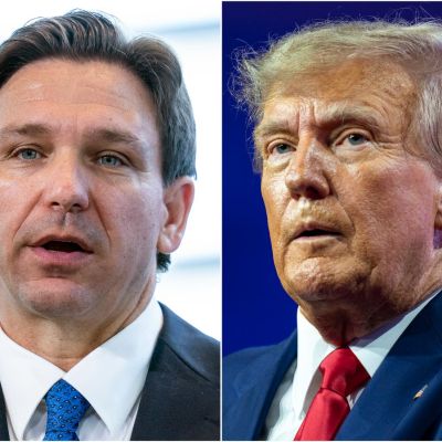 Trump leads DeSantis by 20 points in poll of Florida Republicans